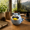 Kit n Kat Pal™ | Jimothy Raccoon Figurine - Duck Edition