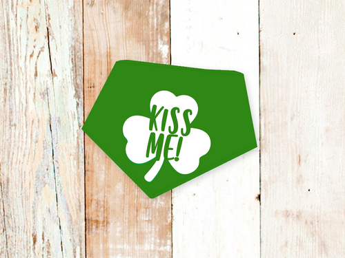 Kiss Me Dog Bandana