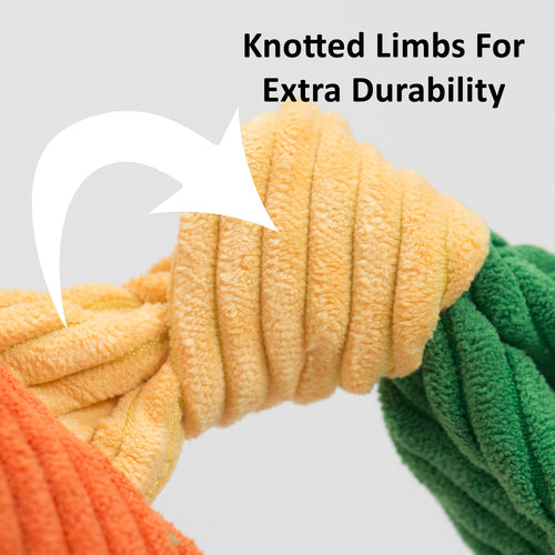 Lucky Dragon Knottie® Plush Dog Toy