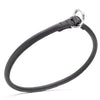 Soft Leather Round Slip Collar