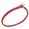Soft Leather Round Slip Collar