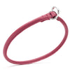 Soft Leather Round Slip Collar