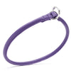 Soft Leather Round Slip Collar