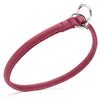 Soft Leather Round Slip Collar