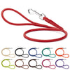 Soft Leather Round Dog Lead