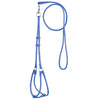 Soft Leather Round Step-In Dog Harness + Round Dog Lead