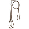 Soft Leather Round Step-In Dog Harness + Round Dog Lead