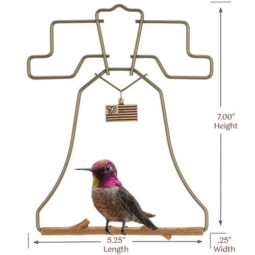 Liberty Bell Swing, Bronze