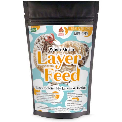 16% Premium Layer Feed With Black Soldier Fly Larvae, Fishmeal, & Herbs ...