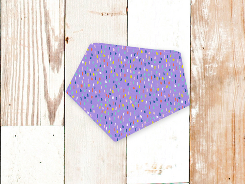 Lavender Party Dog Bandana