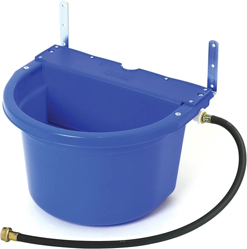 Little Giant Automatic Animal Waterer Blue 4 Gallon Float Controlled Livestock 2PCK