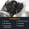 Viper Delta Metal Wire Basket Dog Muzzle