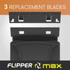 Flipper Max ABS Replacement Blades 3 Pack - Acrylic Tanks