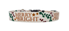 Merry and Bright Dog Collar