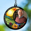 Always On My Mind Forever In My Heart Suncatcher Ornament, Custom Photo Suncatchers, Gift For Family, Memorial Gift Ornament 681995