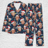 Funny Trump Face Pajamas,Trump Christmas Pajamas, Trump Won 2024 Pajamas M1763- GOP