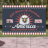 250 Years Of Freedom American Yard Sign | Happy 250th Birthday USA Yard Sign | America 250th Anniversary Yard Sign | Patriotic 4th Of July Yard Sign | Independence Day Yard Sign 682542