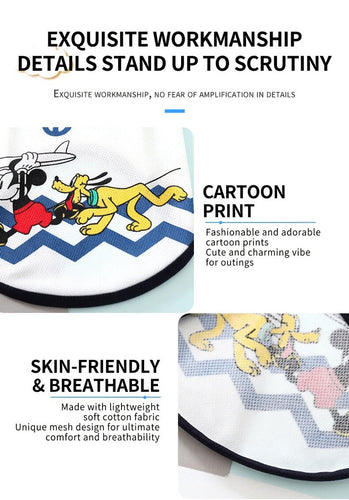 Beach Day Cartoon Dog Tank Top – Lightweight Summer Mesh Shirt for Small Dogs & Cats Mickey & Pluto