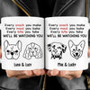 Every Snack You Make Personalized Custom Photo Dog Cat Mug T787