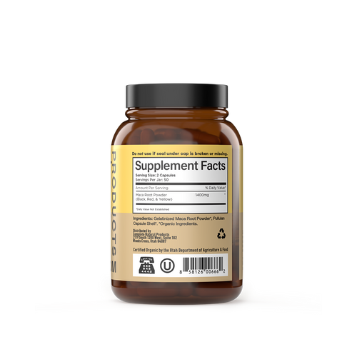 Organic Maca Root Capsules