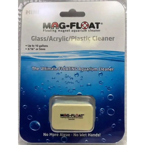 Mag-Float Floating Magnet Aquarium Glass Cleaner Mini Up to 10Gal