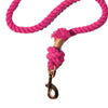 Dark Pink Boho Chic Style Dog Leash - Glow Pups