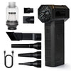 Katziela Pet Hair Blower & Vacuum – Powerful Dog & Cat Hair Remover for Couch, Carpet, Car Seats & Pet Beds 16,000Pa Suction, 90,000 RPM Cordless Pet Hair Cleaner with Attachments.