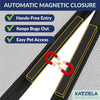 Katziela Magnetic Screen Door 38x83 – Pet & Kid-Friendly Mesh with Extra Bottom Magnets – Heavy-Duty, Hands-Free Closure, Keeps Bugs Out & Lets Fresh Air In