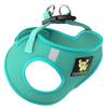 EcoBark Step In Dog Harness - XXXS to Small Breeds- Reflective Soft Mesh Harness for Teacup, Small Dogs and Puppies / Mint Turquoise