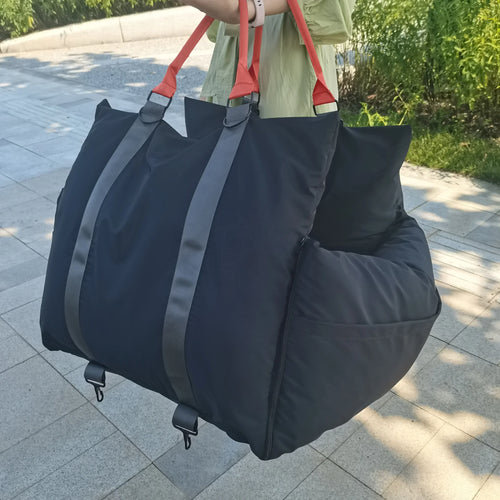 Multifunction Dog Car seat Luxury Dog Travel Bed Outdoor Pet Carrier bags Booster Seat with Safety dog Leash in side