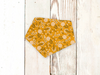 “Mustard Floral” Dog Bandana