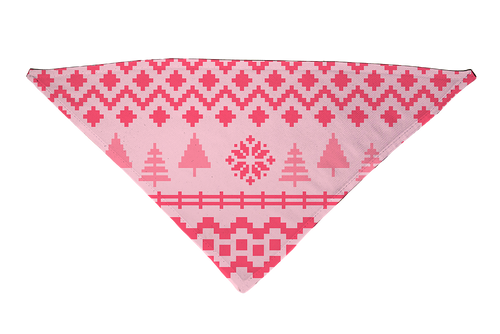 Nordic Light Pink Dog Bandana