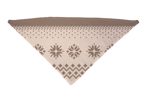 Nordic Snowflakes Dog Bandana