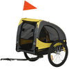 Dog Bike Trailer, Pet Stroller with Wheels for Medium Dogs