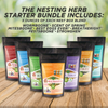 Nesting Herb Starter Bundle-- 7 Different Nesting & Coop Herbs