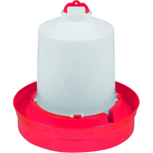 Little Giant Deep Base Poultry Waterer Chicken Water Container Heavy Duty 2 Gallon