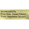 Cadet Triple Chew Duck & Sweet Potato Stuffed Pork Hide Rolls Dog Treats 6 Pack