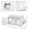Cat Litter Box Nightstand End Table Enclosure