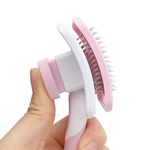 Self-Cleaning Slicker Brush for Dogs & Cats