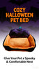 Pumpkin Bat Halloween Pet Sofa Bed