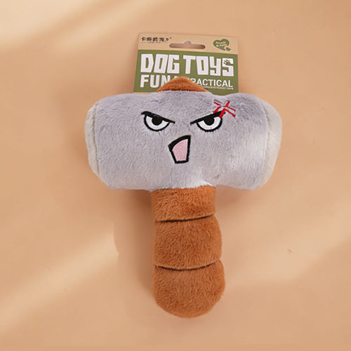 Funny Tool Plush Pet Toy