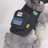 Black Dog Backpack Harness and Hat Set