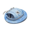 Colorful Mesh Breathable Pet Sun Hat with Ear Holes