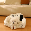 Peanuts Snoopy Plush Pet Sofa Bed
