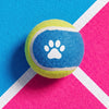 Dog Toy Paw Print Tennis Balls 3-Pack