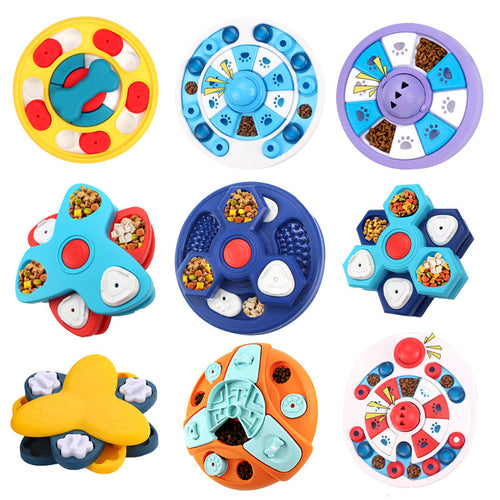 Interactive Dog Puzzle Feeder Slow Toy