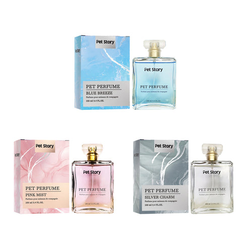 Pet Perfume Deodorizing Spray 3 Scent Set