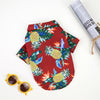 Hawaiian Pet Beach Shirt – Tropical Print Summer Outfit