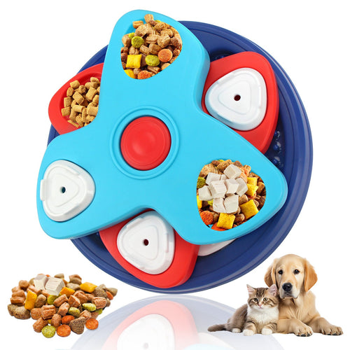 Double Layer Dog Puzzle Feeder Toy