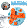 Round Dog Puzzle Feeder Slow Toy
